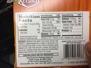 Pie Crust Nutrition Facts